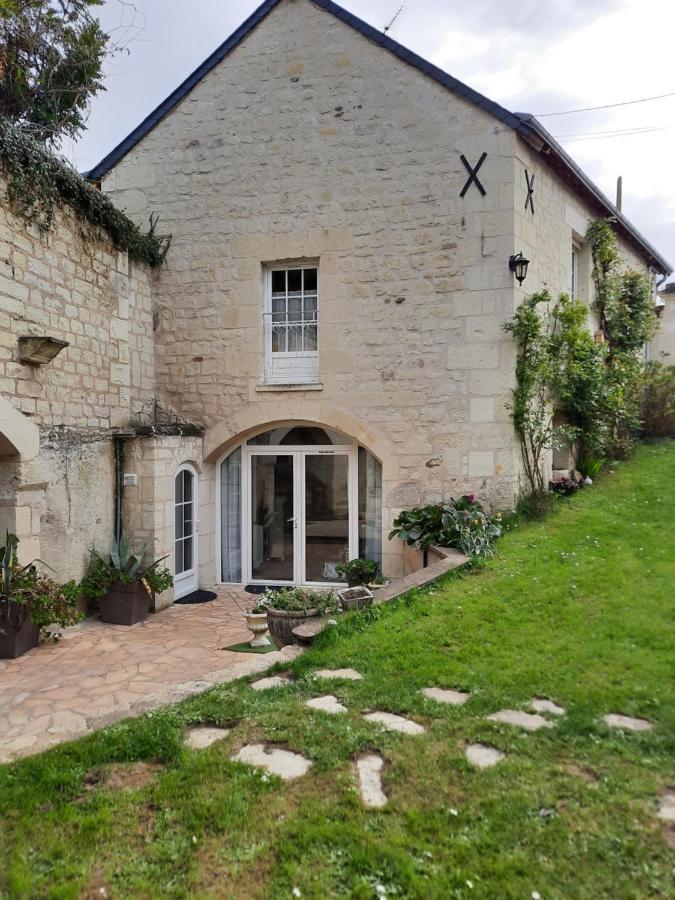 Esprit Troglo Villa Beaumont-en-Veron ภายนอก รูปภาพ